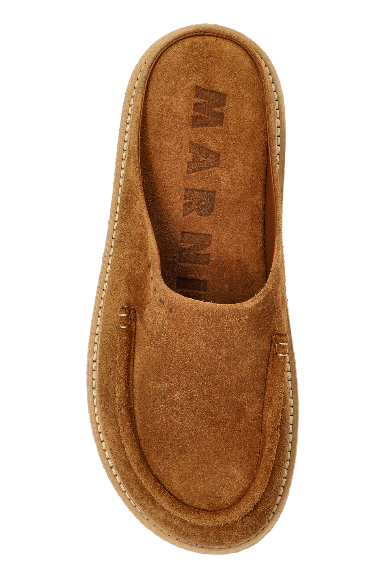 サンダル MARNI SS25 Camel suede slippers (SBMR004004P5246 00M30) Marni Suede sandals | Men's Shoes | Vitkac